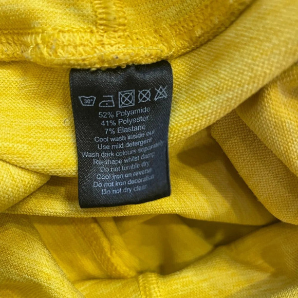 Alphalete Yellow Leggings Size Small - Picture 8 of 12